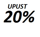 20 % Upustu